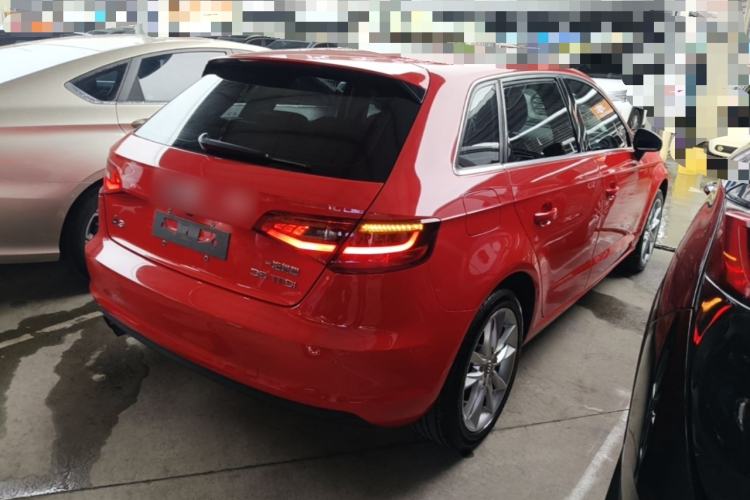 Used Audi A3 2014 Sportback 35 TFSI Automatic Comfort Model Rear Right 45 Deg