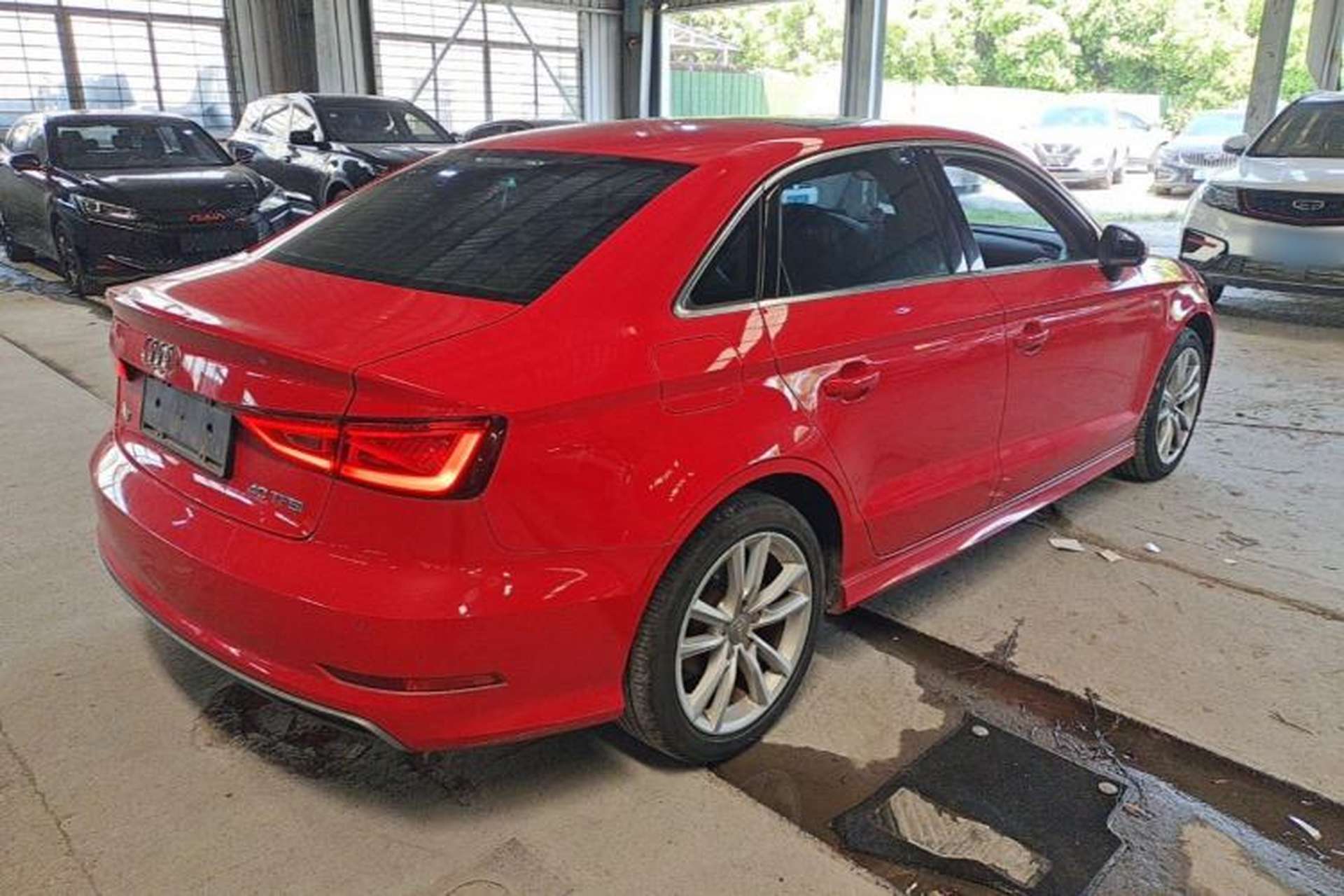 Used Audi A3 2014 Limousine 40 TFSI S line Comfort Model Rear Right 45 Deg