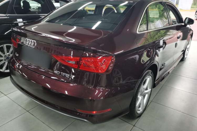 Used Audi A3 2014 Limousine 40 TFSI S line Luxury Model Rear Right 45 Deg