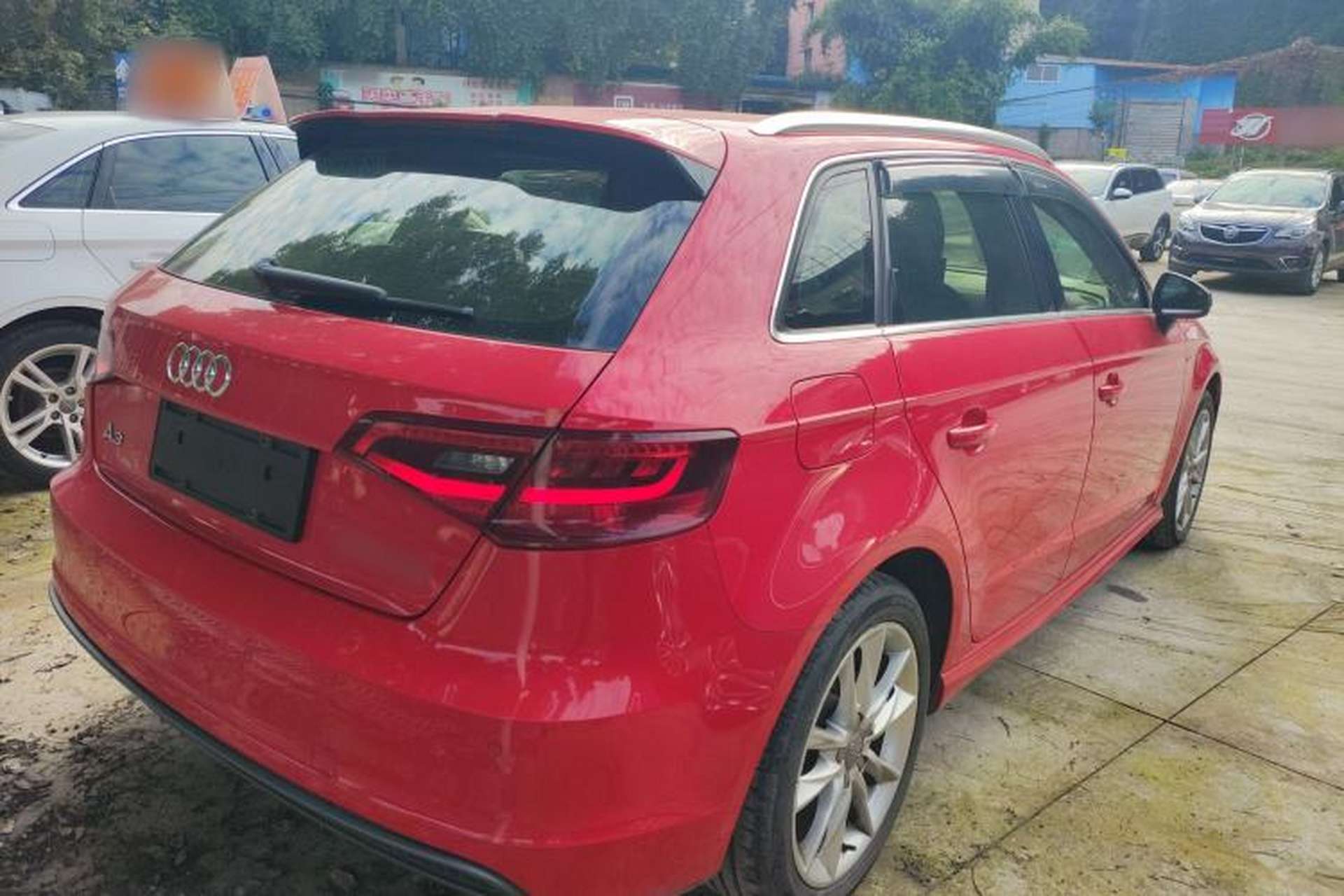 Used Audi A3 2014 Sportback 40 TFSI S line Comfort Model Rear Right 45 Deg