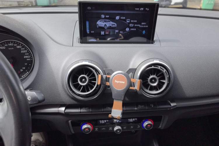Used Audi A3 2014 Limousine 35 TFSI Automatic Comfort Model Audio And AC Panel