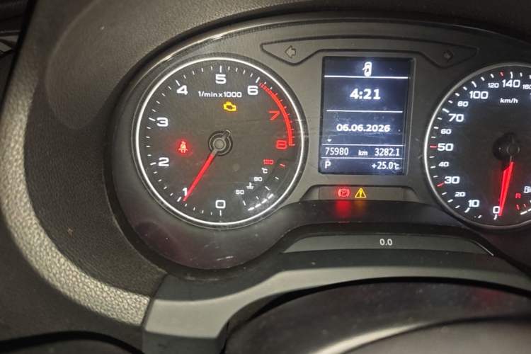 Used Audi A3 2014 Sportback 35 TFSI Automatic Style Edition Odometer Close Up