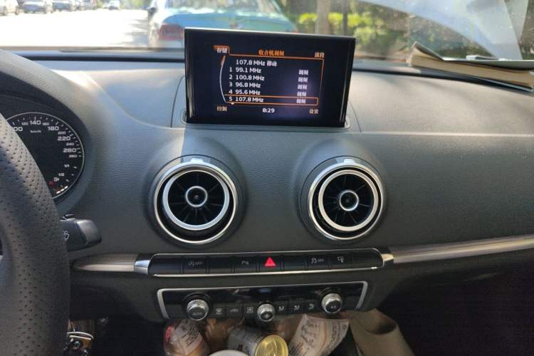 Used Audi A3 2014 Limousine 35 TFSI Automatic Comfort Model Audio And AC Panel