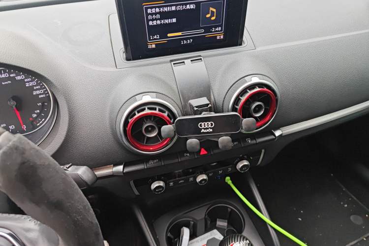 Used Audi A3 2014 Limousine 35 TFSI Automatic Comfort Model Audio And AC Panel