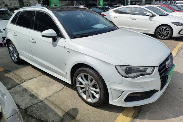 Used Audi A3 2014 Sportback 40 TFSI S line Comfort Model Front Right 45 Deg
