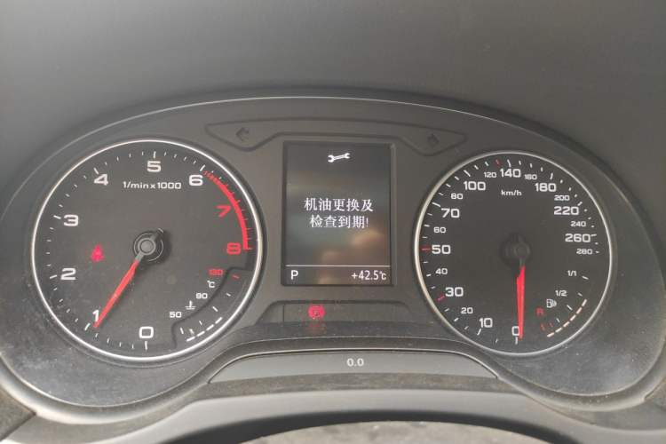 Used Audi A3 2014 Limousine 35 TFSI Automatic Comfort Model Instrument Cluster