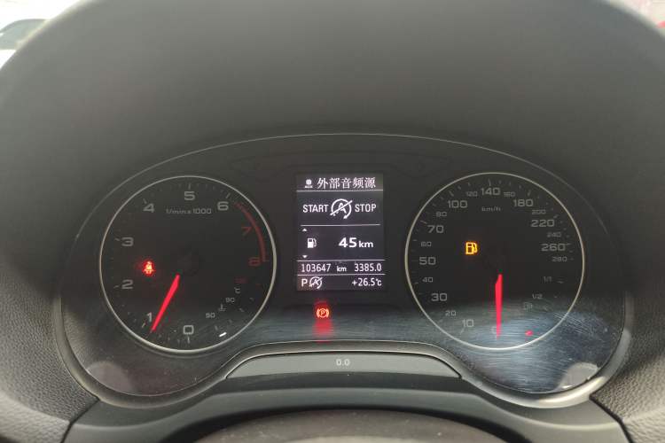 Used Audi A3 2014 Sportback 35 TFSI Automatic Comfort Model Instrument Cluster