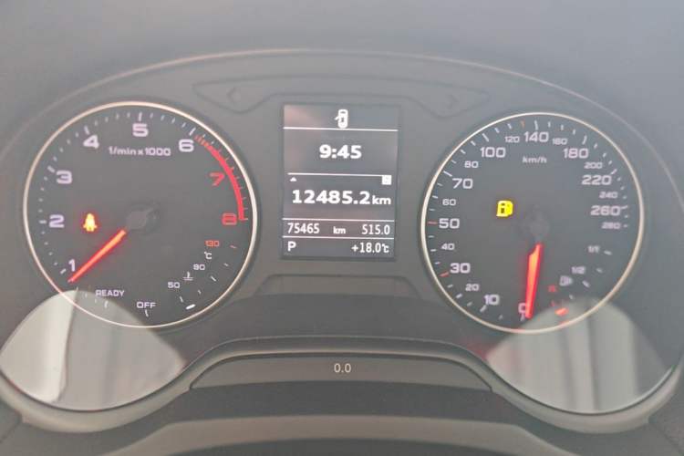 Used Audi A3 2014 Limousine 35 TFSI Automatic Advanced Model Instrument Cluster