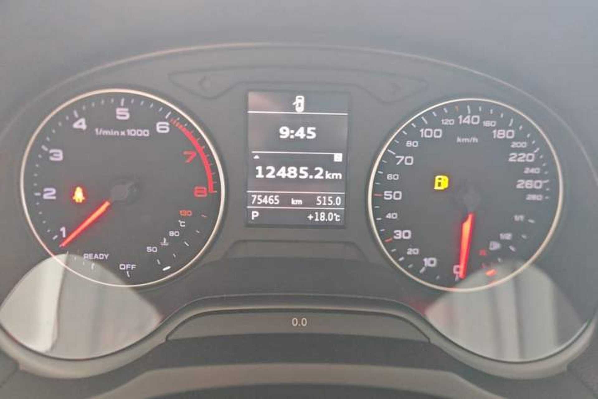 Used Audi A3 2014 Limousine 35 TFSI Automatic Advanced Model Instrument Cluster