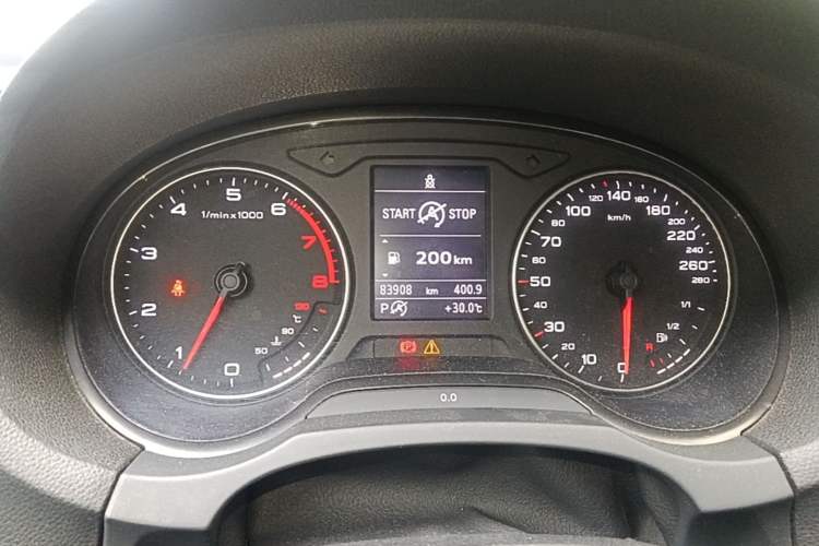 Used Audi A3 2014 Limousine 35 TFSI Automatic Comfort Model Instrument Cluster