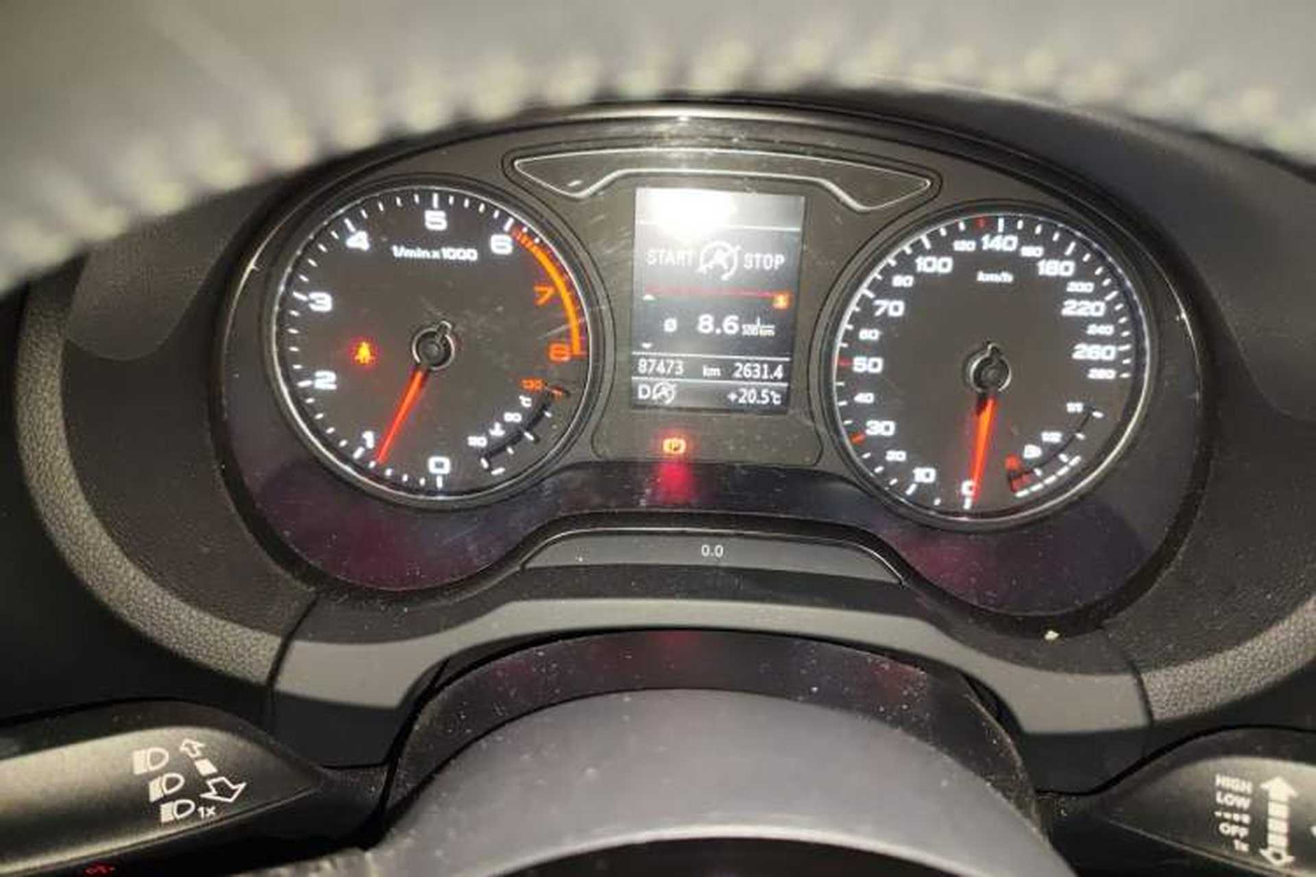 Used Audi A3 2014 Limousine 40 TFSI S line Comfort Model Instrument Cluster