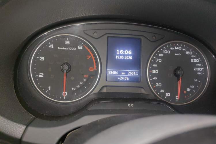 Used Audi A3 2014 Sportback 35 TFSI Automatic Style Edition Odometer Close Up