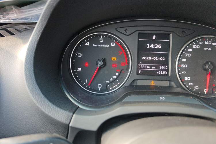Used Audi A3 2014 Sportback 35 TFSI Automatic Style Edition Odometer Close Up