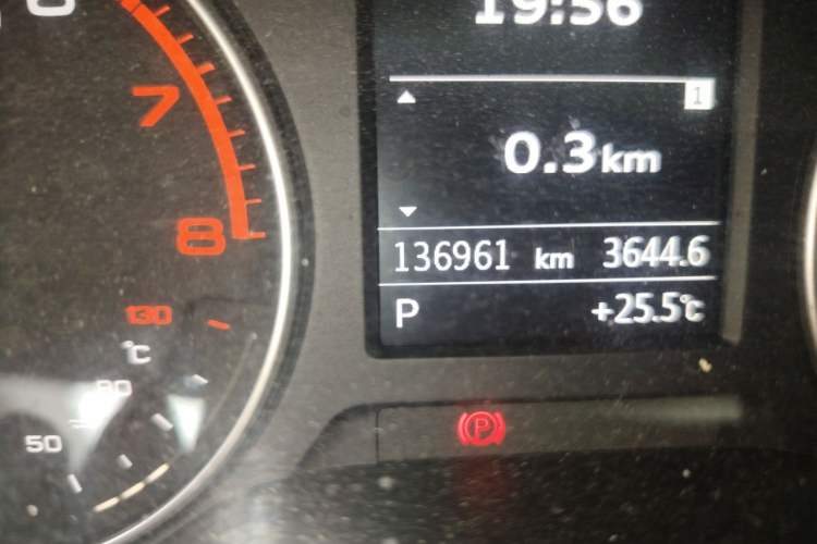 Used Audi A3 2014 Sportback 35 TFSI Automatic Style Edition Odometer Close Up