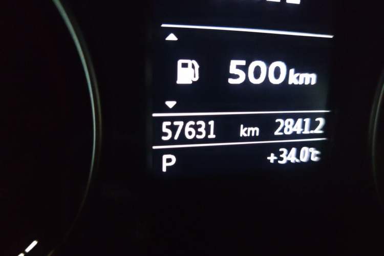 Used Audi A3 2014 Limousine 35 TFSI Automatic Comfort Model Odometer Close Up