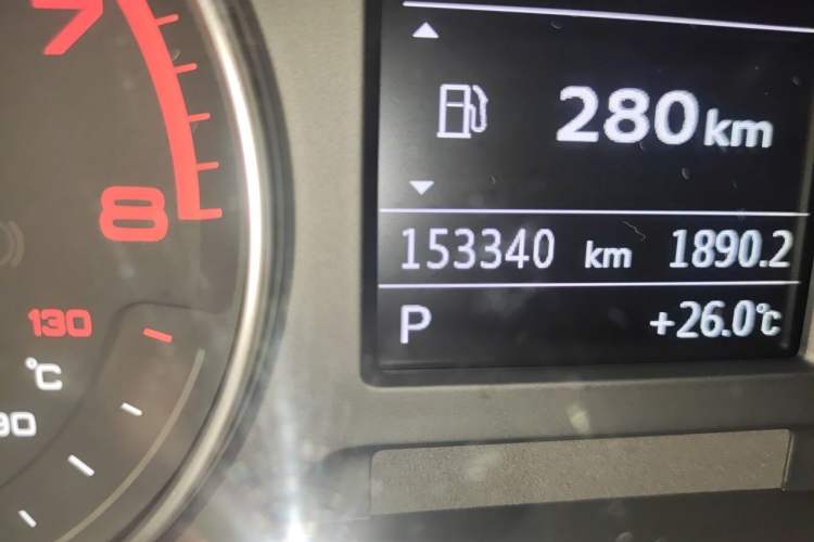 Used Audi A3 2014 Sportback 35 TFSI Automatic Comfort Model Odometer Close Up