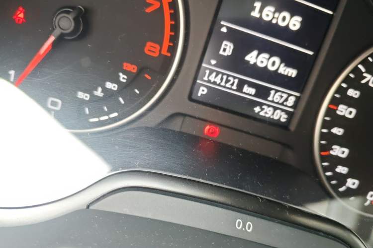 Used Audi A3 2014 Sportback 35 TFSI Automatic Style Edition Odometer Close Up