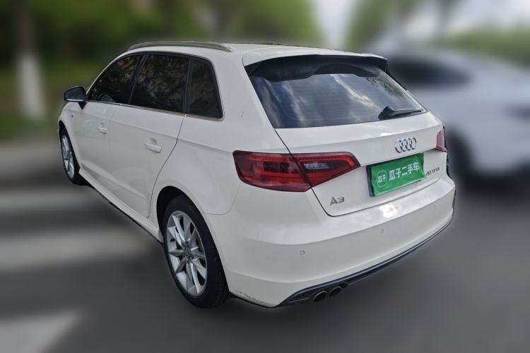Used Audi A3 2014 Sportback 40 TFSI S line Comfort Model Rear Left 45 Deg