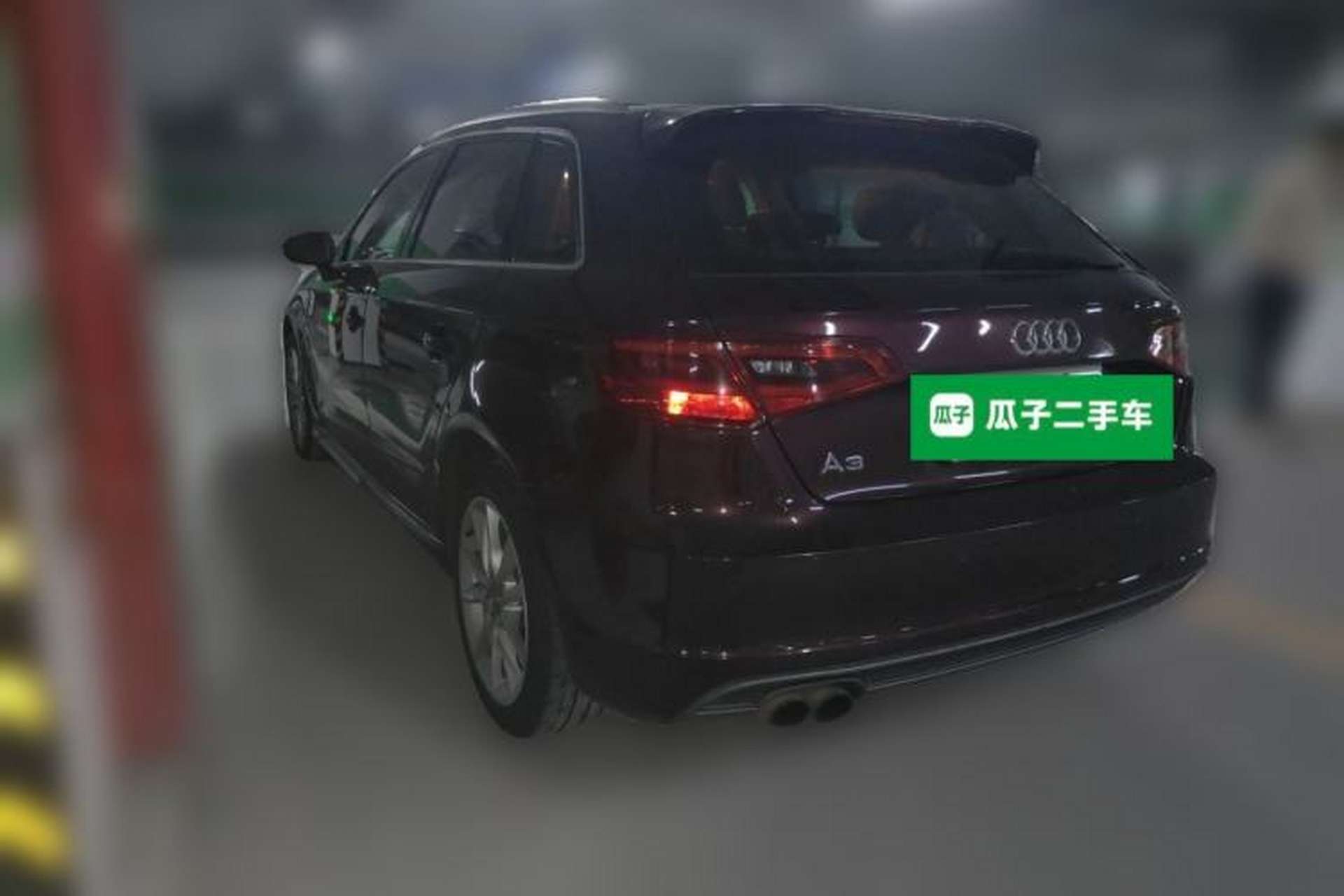 Used Audi A3 2014 Sportback 40 TFSI S line Comfort Model Rear Left 45 Deg