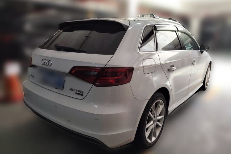 Used Audi A3 2014 Sportback 40 TFSI S line Comfort Model Rear Right 45 Deg