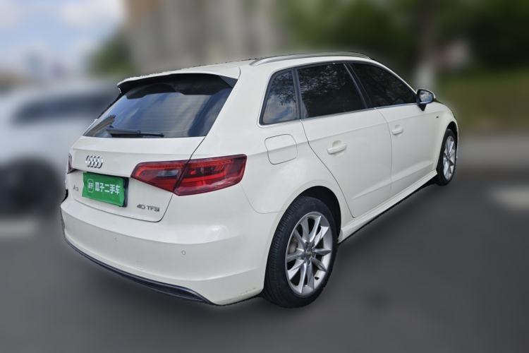 Used Audi A3 2014 Sportback 40 TFSI S line Comfort Model Rear Right 45 Deg