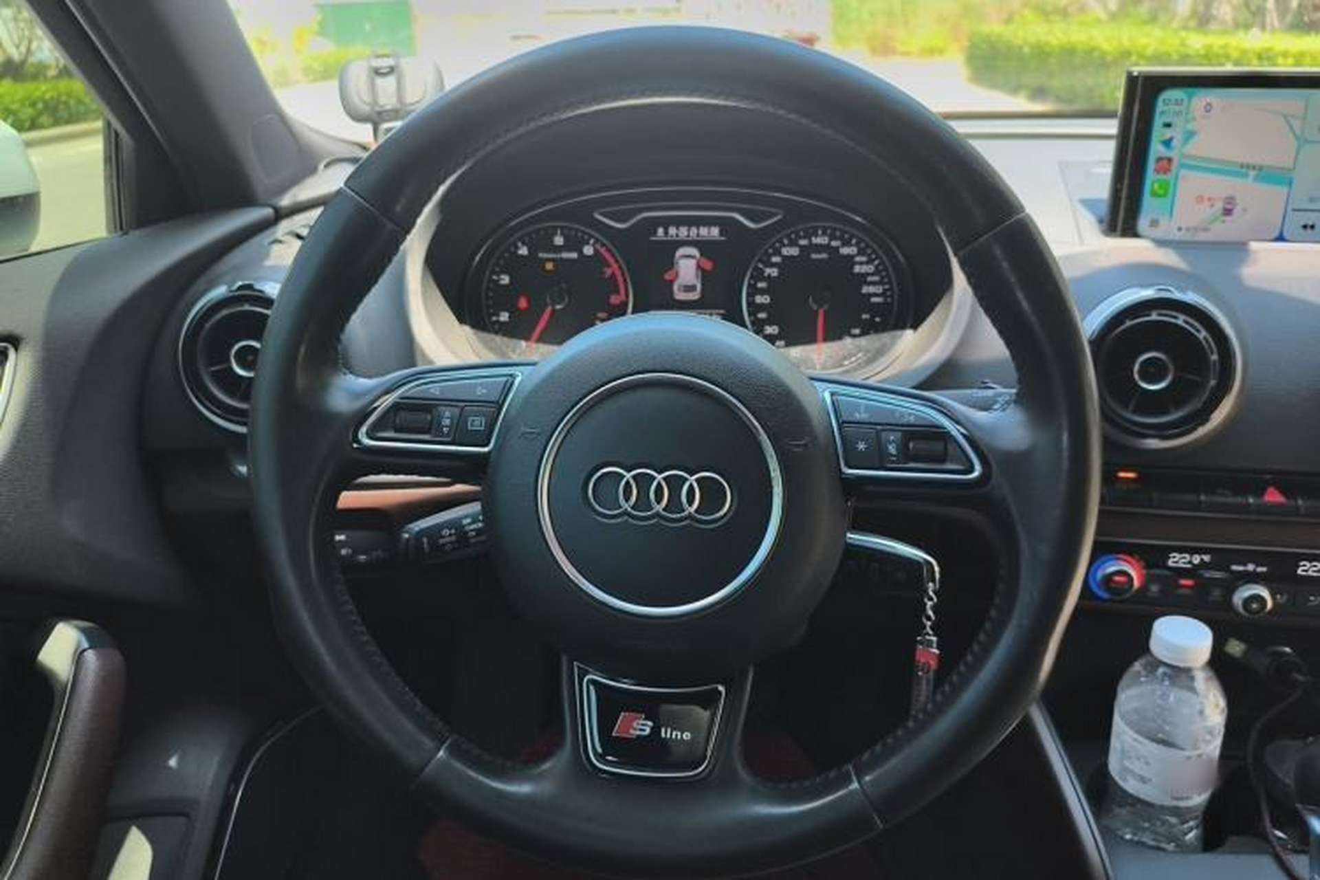 Used Audi A3 2014 Sportback 40 TFSI S line Luxury Model Steering Wheel