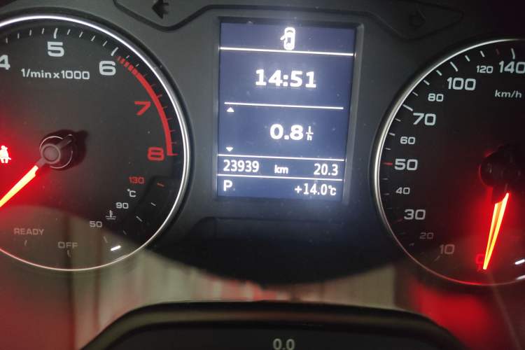 Used Audi A3 2015 Sportback 35 TFSI Millionth Anniversary Comfort Model Odometer Close Up
