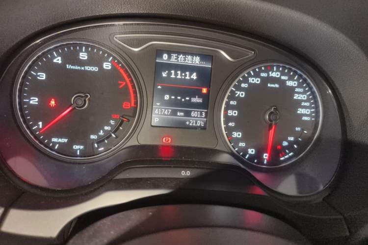 Used Audi A3 2015 Cabriolet 40 TFSI Odometer Close Up