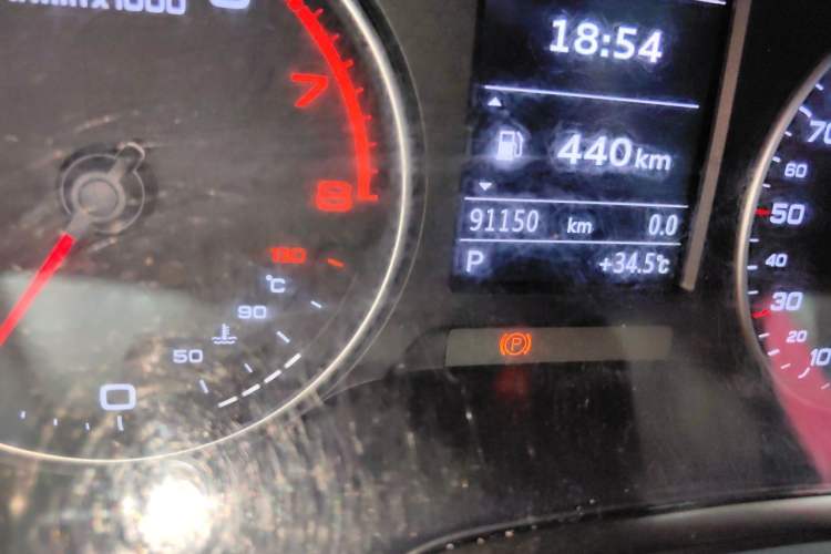 Used Audi A3 2015 Sportback 35 TFSI Millionth Anniversary Comfort Model Odometer Close Up