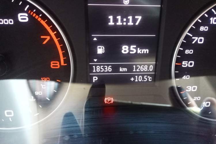 Used Audi A3 2015 Sportback 35 TFSI Millionth Anniversary Intelligent Leading Model Odometer Close Up