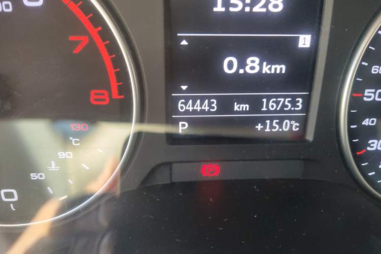 Used Audi A3 2015 Sportback 35 TFSI Millionth Anniversary Comfort Model Odometer Close Up