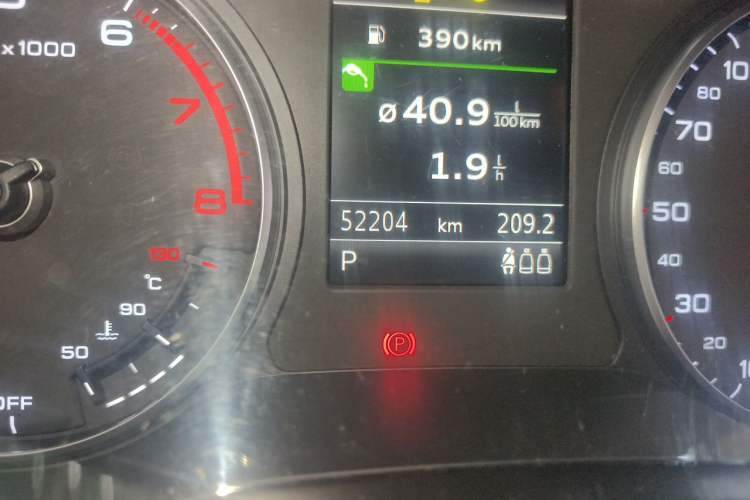 Used Audi A3 2015 Sportback 45 TFSI S line sports model Odometer Close Up