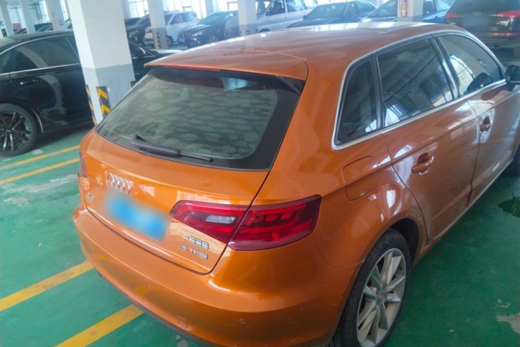 Used Audi A3 2015 Sportback 35 TFSI Millionth Anniversary Comfort Model Rear Right 45 Deg