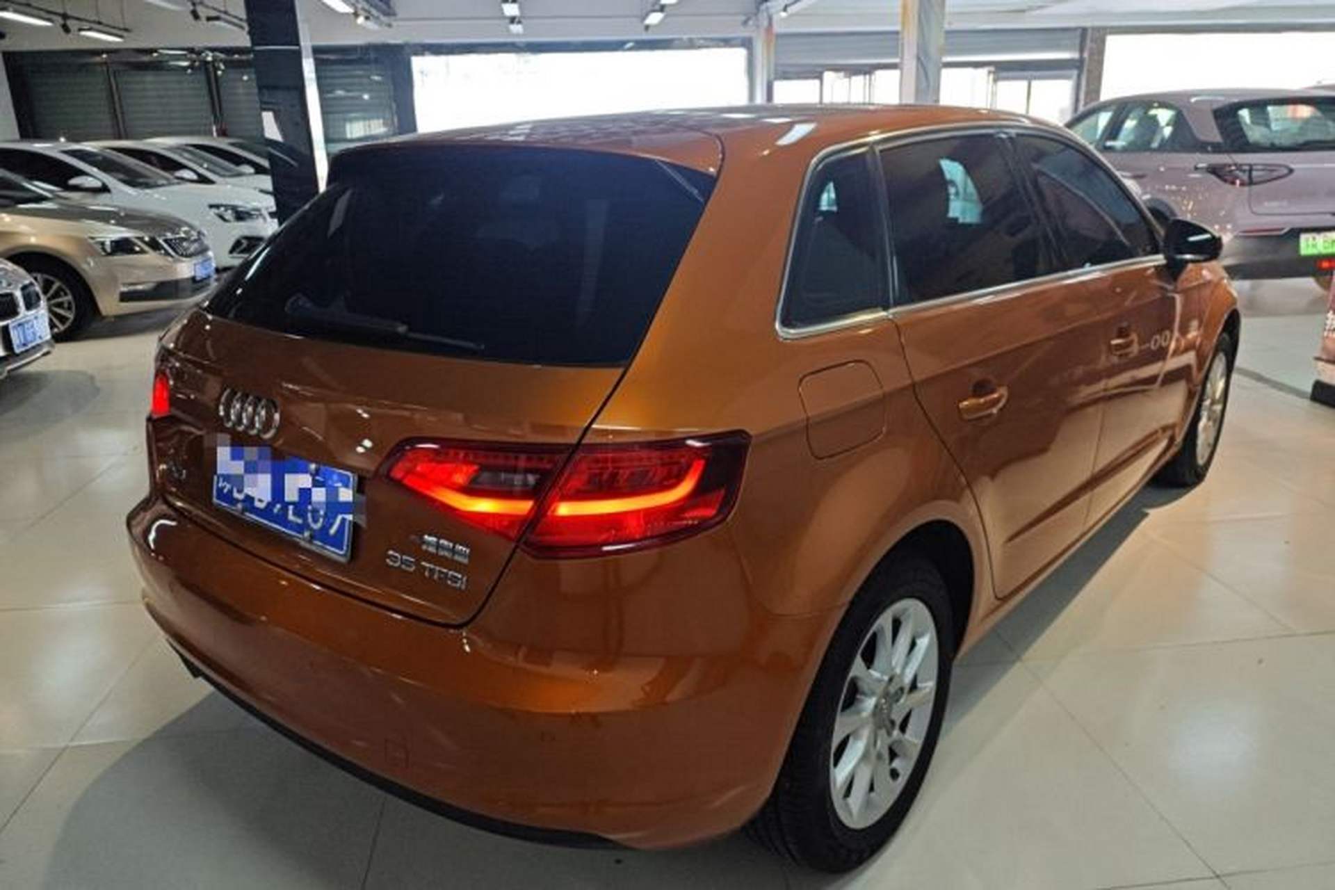 Used Audi A3 2015 Sportback 35 TFSI Millionth Anniversary Intelligent Leading Model Rear Right 45 Deg