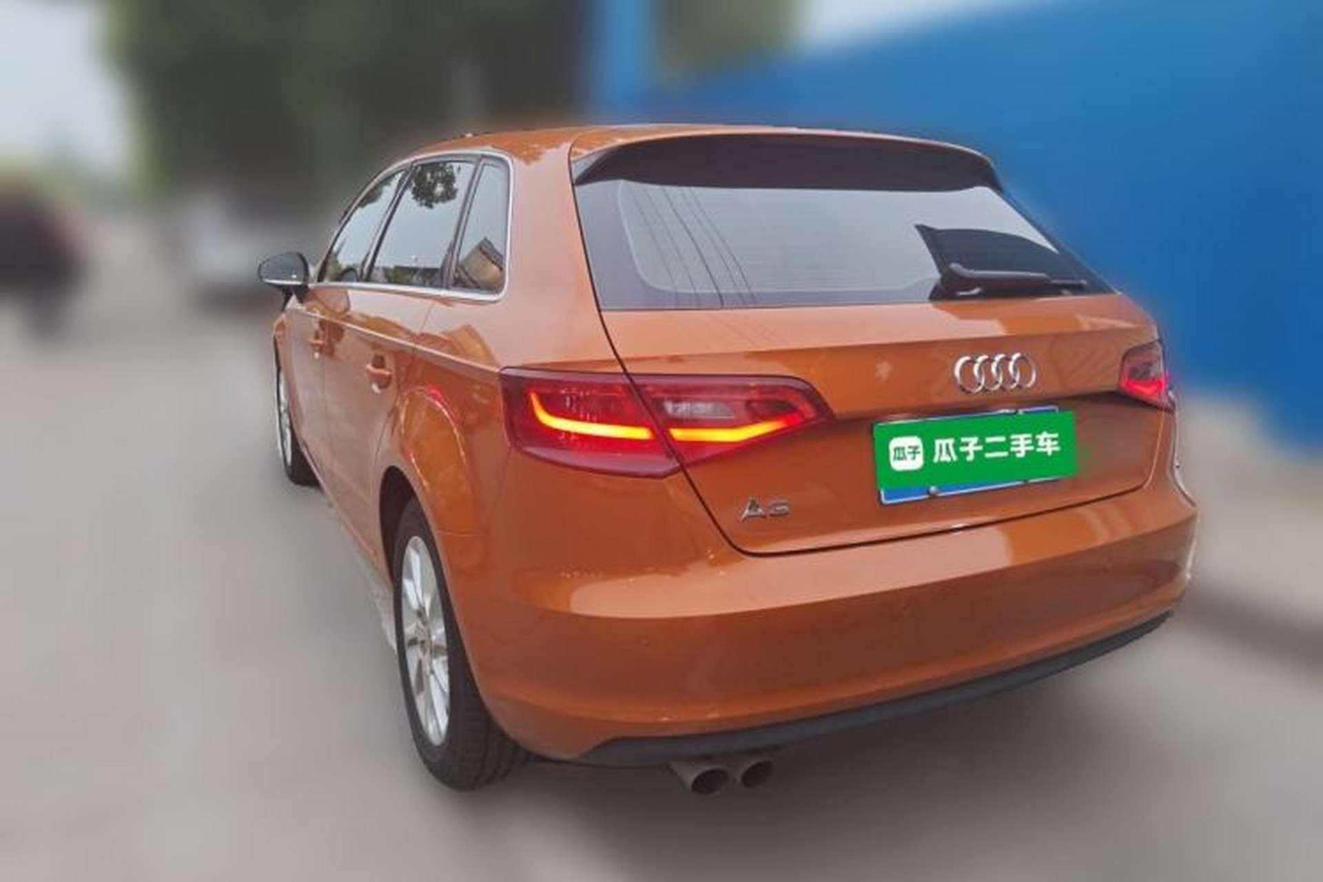 Used Audi A3 2015 Sportback 35 TFSI Millionth Anniversary Intelligent Leading Model Rear Left 45 Deg