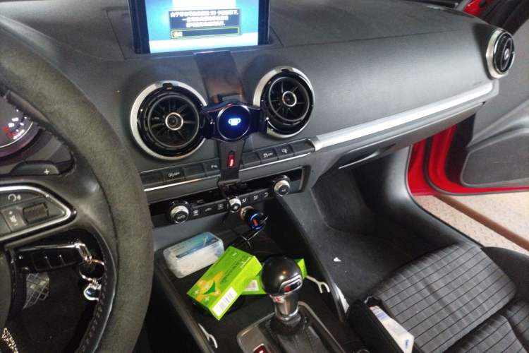 Used Audi A3 2015 Sportback 45 TFSI S line sports model Audio And AC Panel