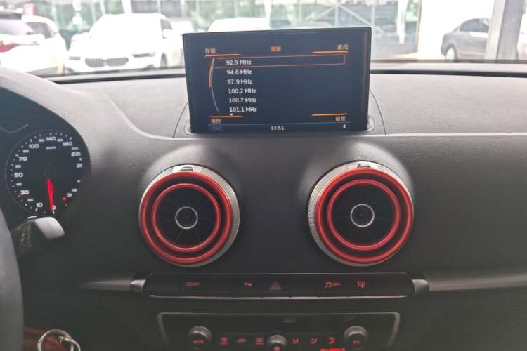 Used Audi A3 2015 Sportback 40 TFSI Automatic Comfort Model Audio And AC Panel