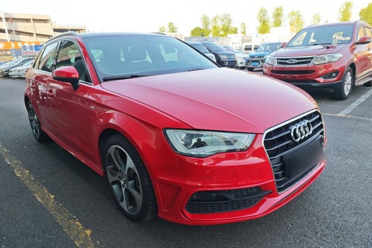 Used Audi A3 2015 Sportback 45 TFSI S line sports model Front Right 45 Deg
