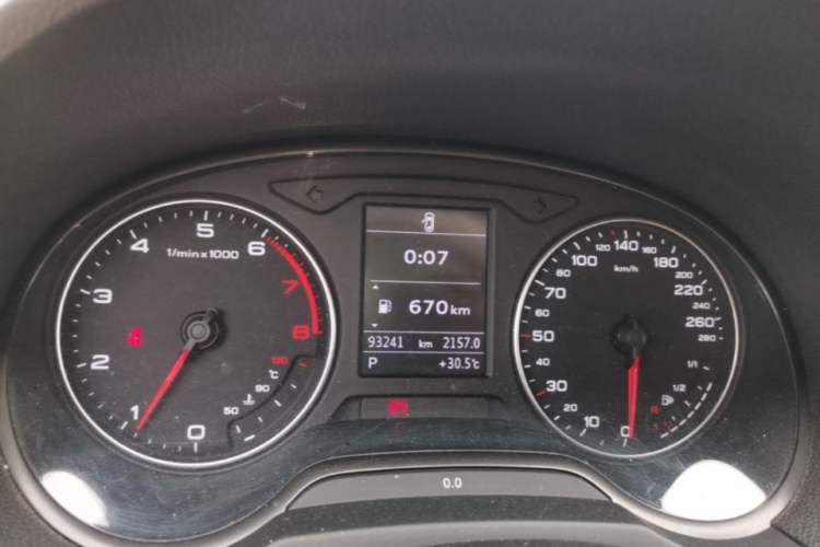 Used Audi A3 2015 Sportback 35 TFSI Millionth Anniversary Intelligent Leading Model Instrument Cluster
