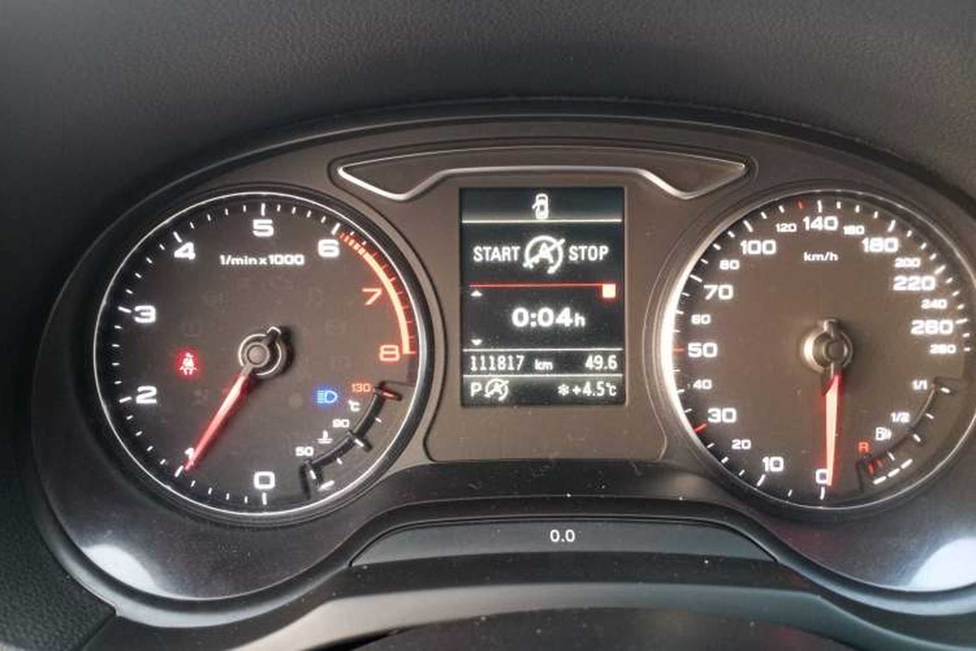 Used Audi A3 2015 Limousine 40 TFSI Automatic Comfort Model Instrument Cluster
