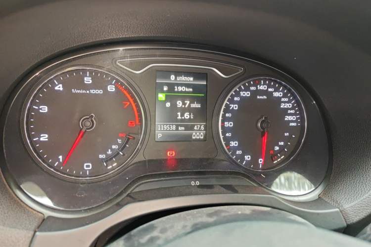 Used Audi A3 2015 Limousine 45 TFSI S line Luxury Model Instrument Cluster