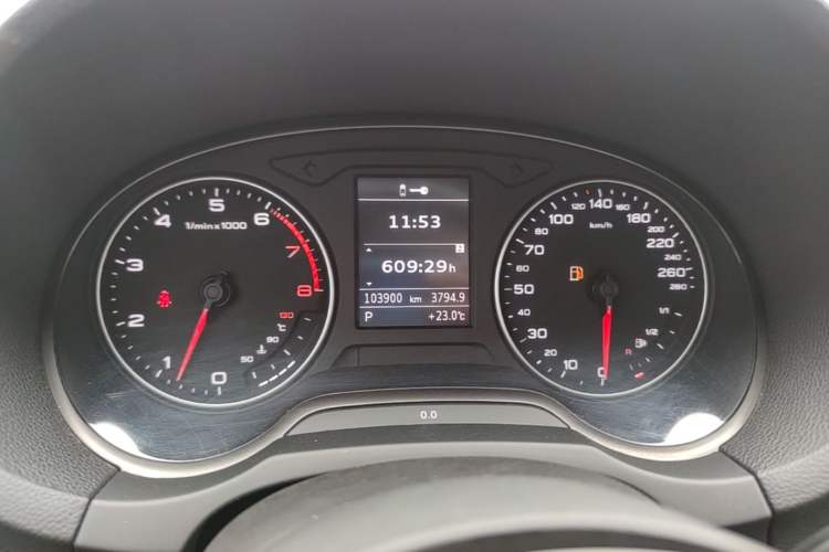 Used Audi A3 2015 Limousine 35 TFSI Millionth Anniversary Intelligent Leading Model Instrument Cluster