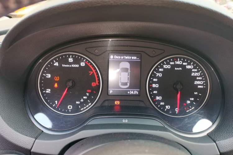 Used Audi A3 2015 Limousine 35 TFSI Millionth Anniversary Comfort Model Instrument Cluster