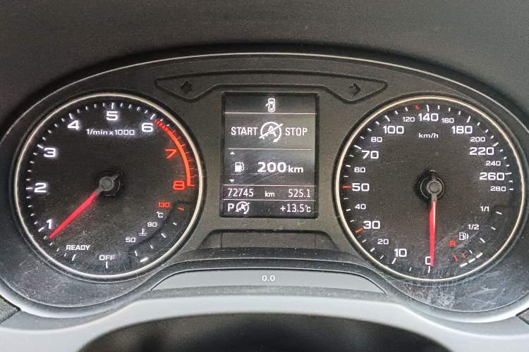 Used Audi A3 2015 Limousine 35 TFSI Millionth Anniversary Intelligent Leading Model Instrument Cluster