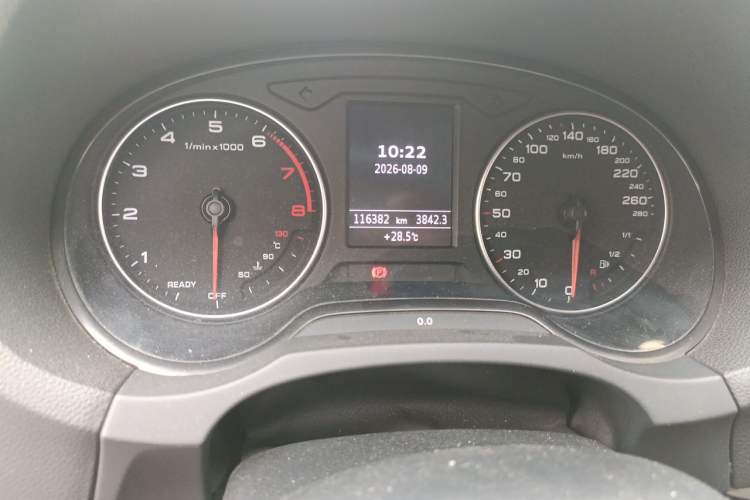 Used Audi A3 2015 Sportback 35 TFSI Manual Ambition Edition Odometer Close Up