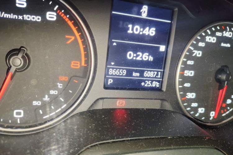 Used Audi A3 2015 Sportback 35 TFSI Millionth Anniversary Intelligent Leading Model Odometer Close Up