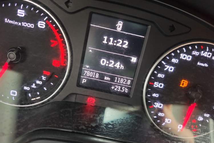 Used Audi A3 2015 Sportback 35 TFSI Millionth Anniversary Comfort Model Odometer Close Up