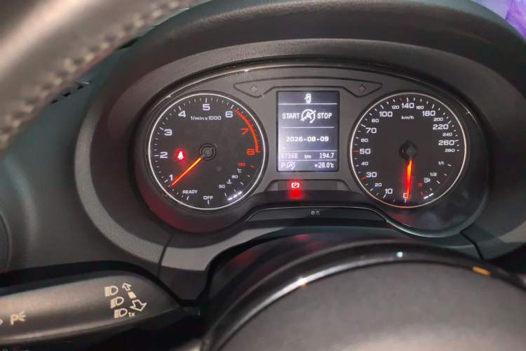 Used Audi A3 2015 Sportback 35 TFSI Millionth Anniversary Intelligent Leading Model Odometer Close Up