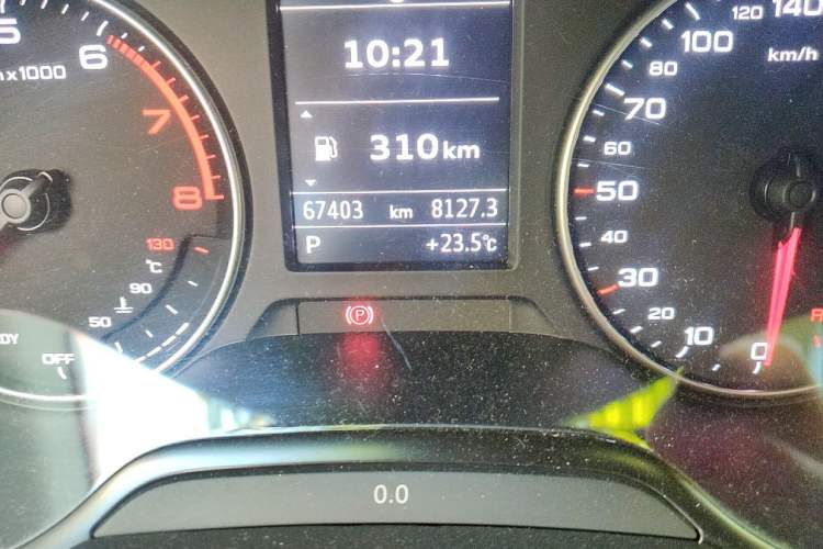 Used Audi A3 2015 Sportback 35 TFSI Millionth Anniversary Intelligent Leading Model Odometer Close Up