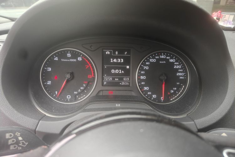 Used Audi A3 2015 Limousine 35 TFSI Millionth Anniversary Comfort Model Odometer Close Up